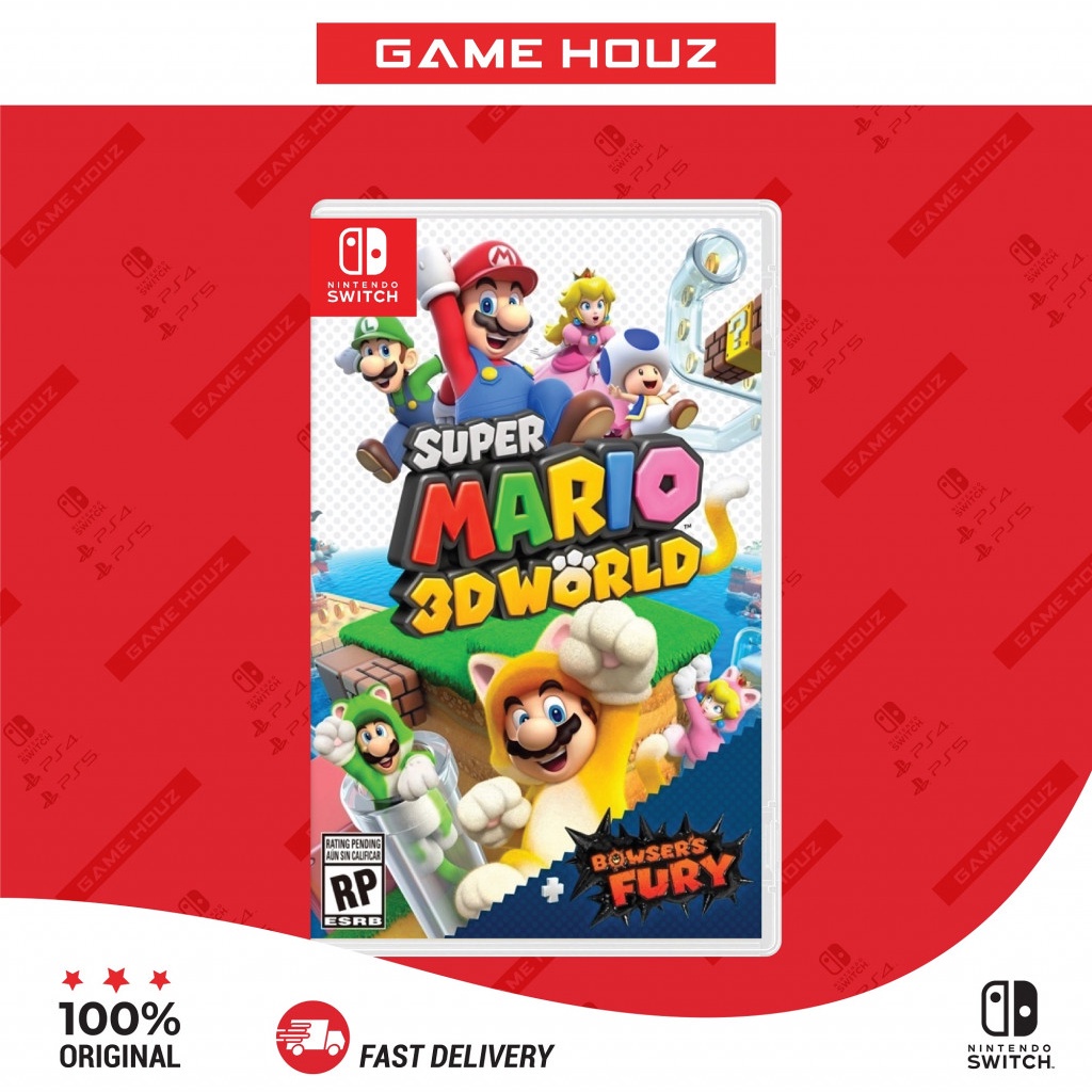 (Nintendo Switch) Super Mario 3D World + Bowser's Fury NEW/USED