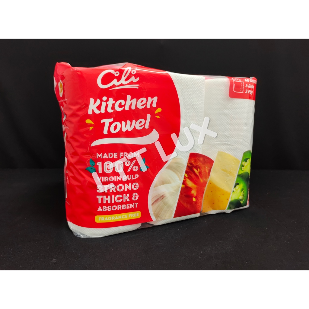 Premier Kitchen Towel / Kitchen Tissue ( 2 Roll / 6 Roll ) Shopee