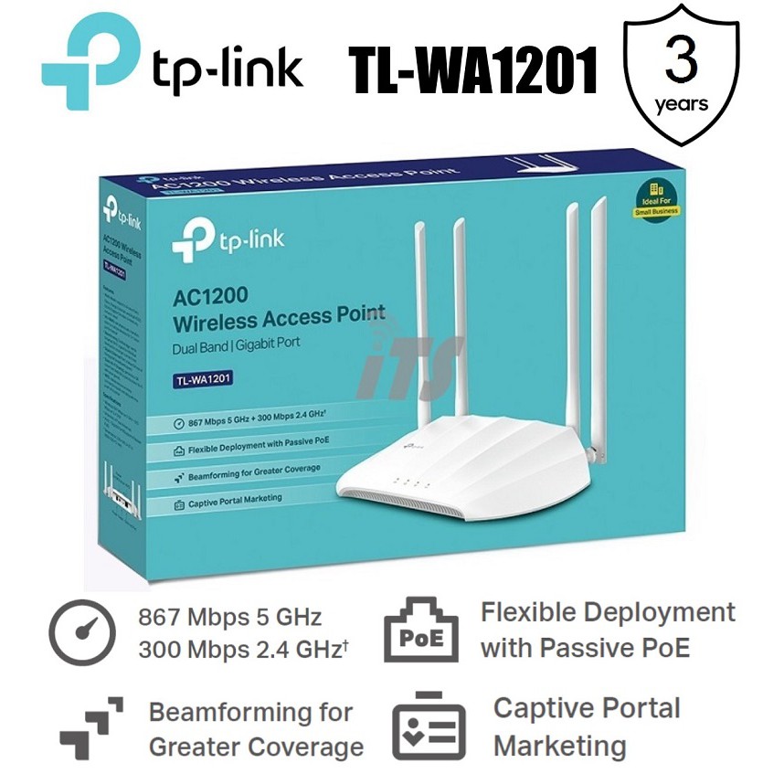 TPLink AC1200 Wireless Access Point (TLWA1201) Shopee Malaysia