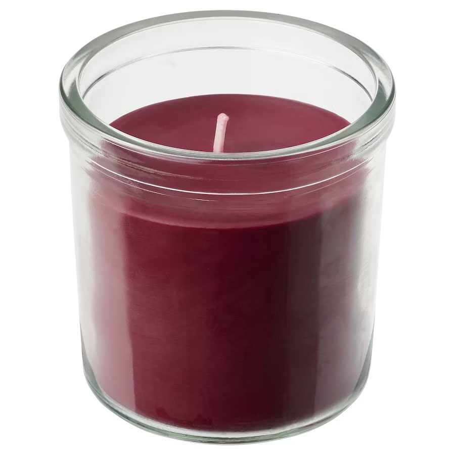 IKEA SCENTED CANDLE IN GLASS LILIN WANGI IKEA CANDLE IKEA FRAGRANCE