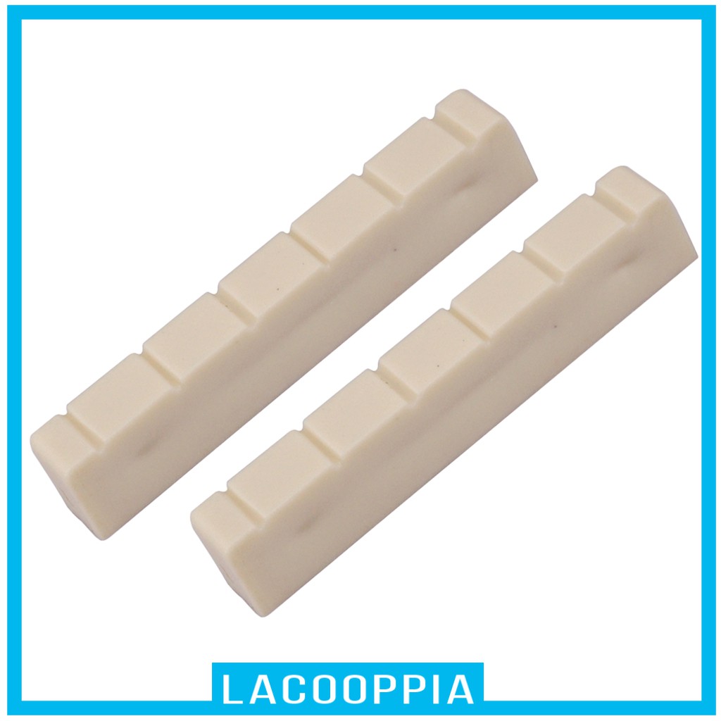 [lacooppiaMY] 2pcs Classical Guitar Nuts 48mm for Classical Guitar