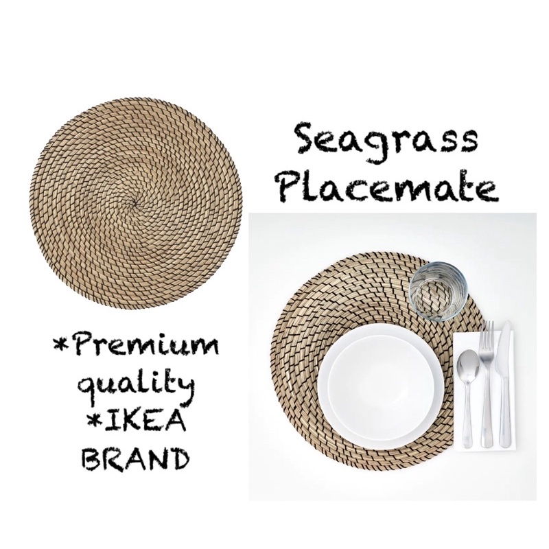 IKEA LATTAD Rattan Placemat Table Mat alas pinggan mengkuang Pelapik