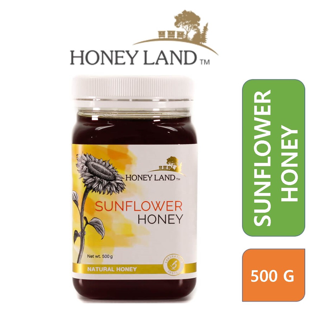 Honey Land Natural Sunflower Honey (500g) Shopee Malaysia