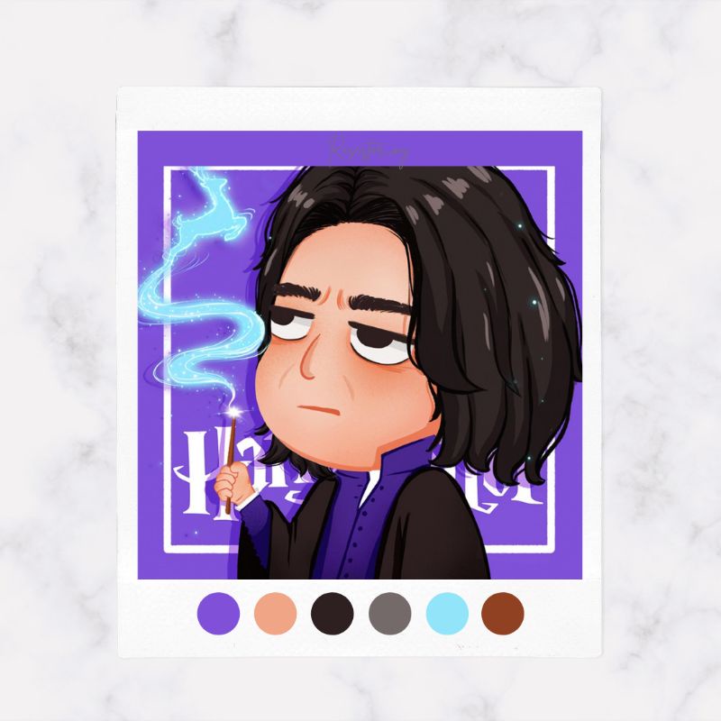 Pre Order Paint By Number Harry Potter Canvas 20*20cm Shopee Malaysia