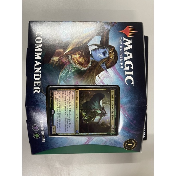 (seal) Kaldheim Commander Deck, Elven Empire Shopee Malaysia