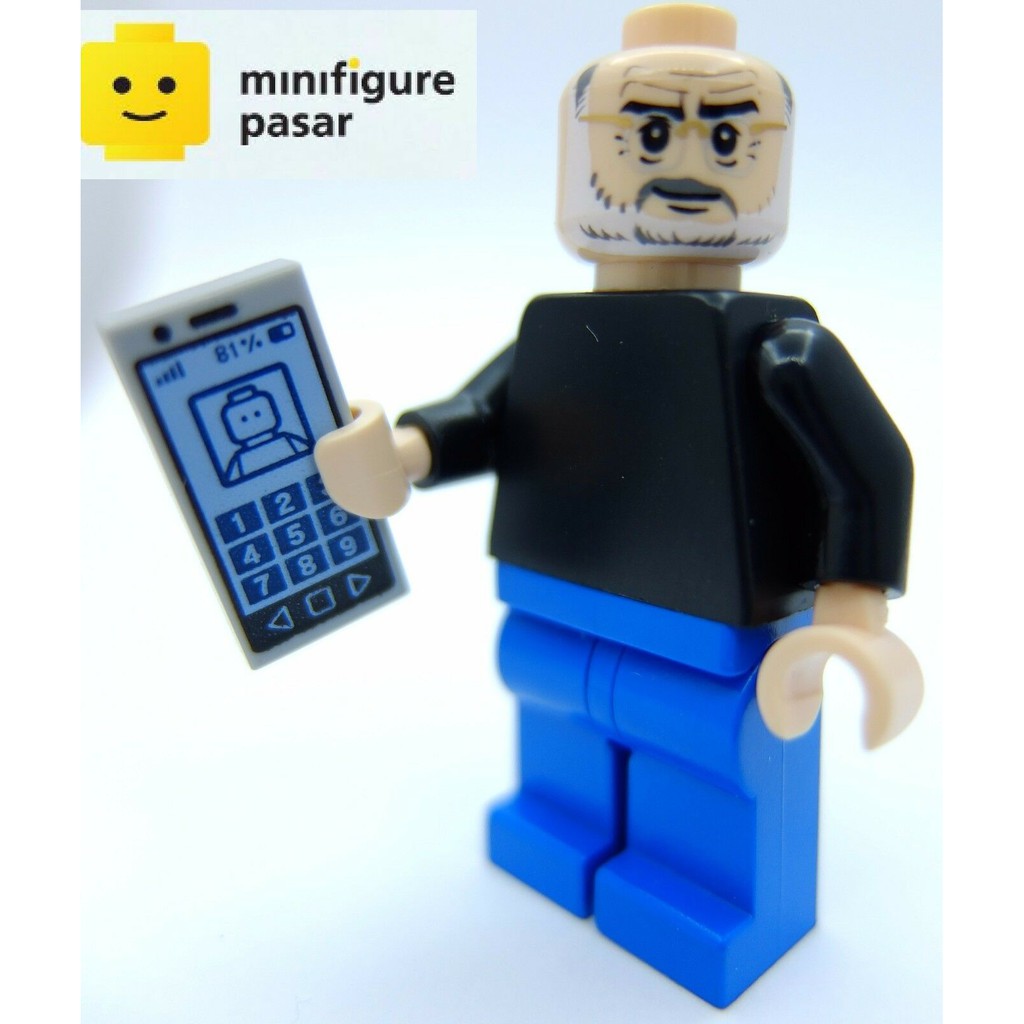 [MP] Lego Steve Jobs Collectible Minifigure Apple Iphone Original Lego