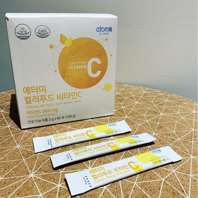 Atomy Vitamin C 500mg/ 550mg Powder (one box with 2g x 90 sachets