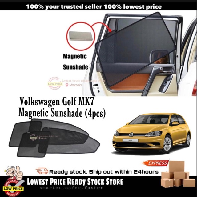 Sun Shade Volkswagen Golf MK7 (4pcs) Shopee Malaysia