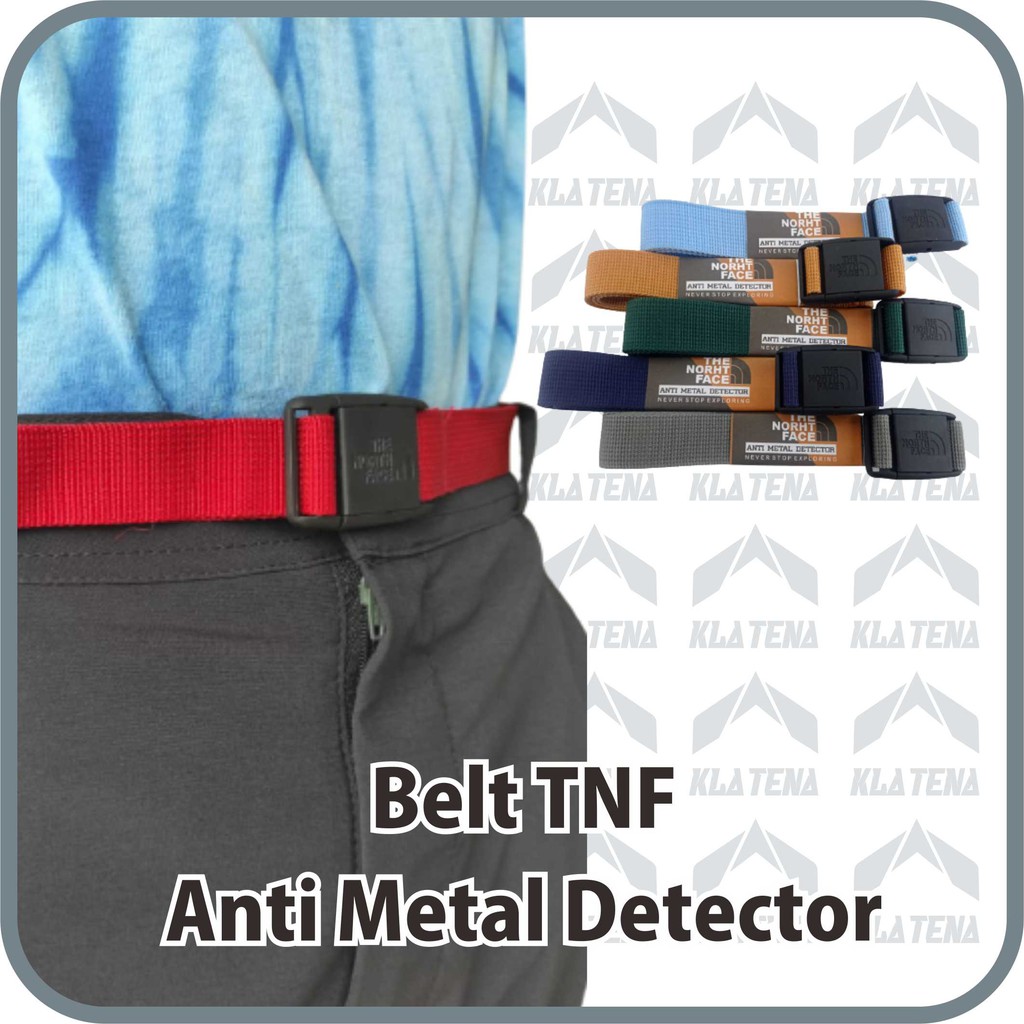 Tnf BELT TNF BELT TNF BELT ANTI METAL DETECTOR BELT Shopee Malaysia