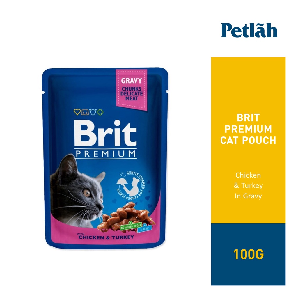 Brit Premium Cat Pouch 100g Shopee Malaysia