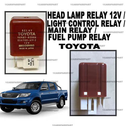 TOYOTA DENSO HEAD LAMP RELAY 12V /LIGHT CONTROL RELAY /MAIN RELAY/FUEL