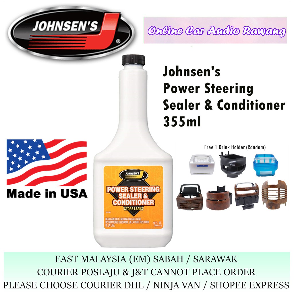 Johnsen's Power Steering Sealer & Conditioner 355ml Shopee Malaysia