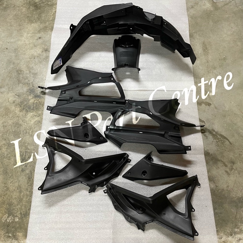 SYM Sport Bonus 110/115 Body Inner Set/ Cover Hitam OE Shopee Malaysia