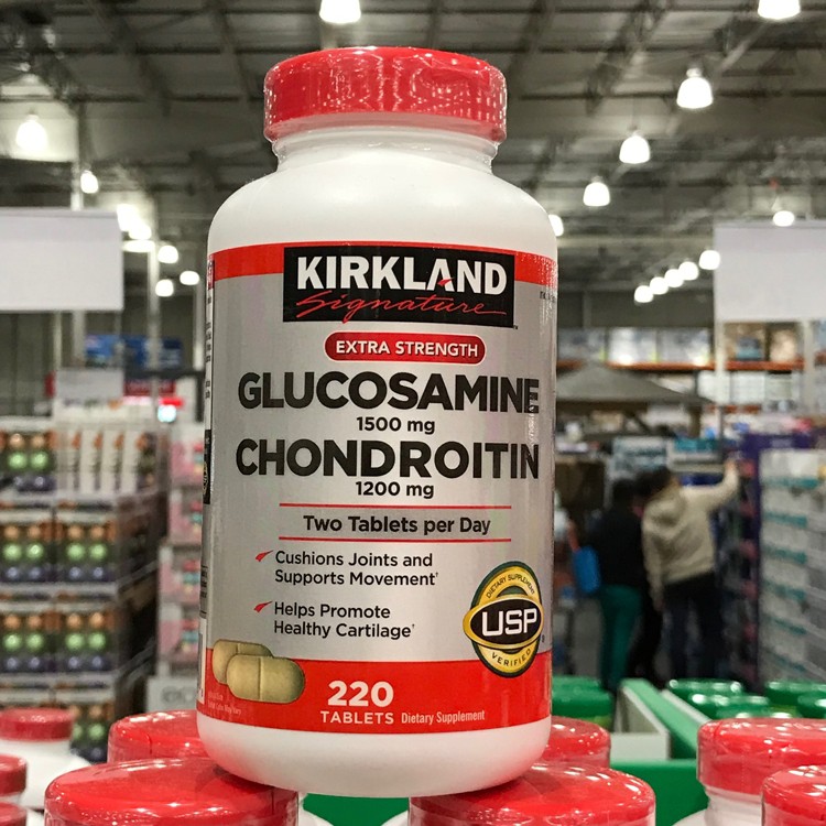 【PreOrder】Kirkland Signature Glucosamine & Chondroitin (220 Tablets