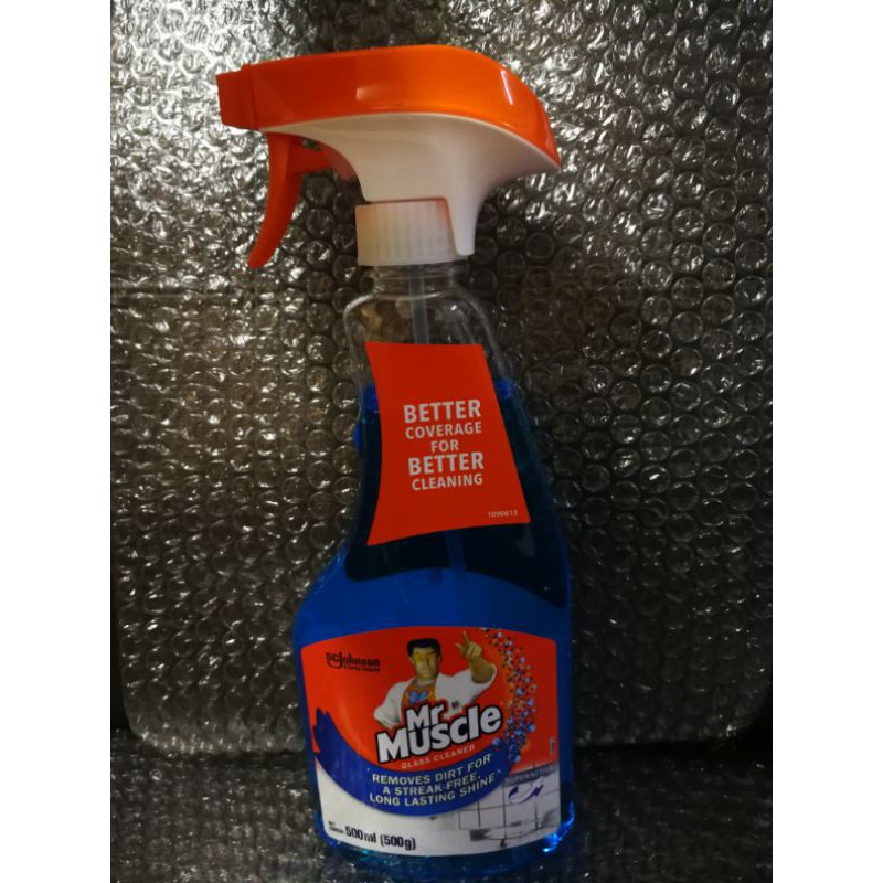 Mr Muscle Kiwi Kleen Glass Cleaner (Blue) 500ml x 1 Shopee Malaysia