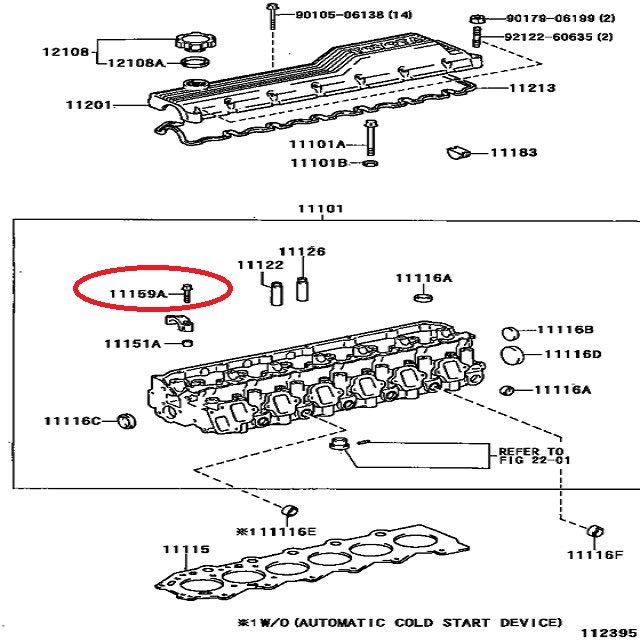 TOYOTA MULTIPLE MODEL HEAD TO CAMSHAFT BEARING CAP BOLT Shopee Malaysia