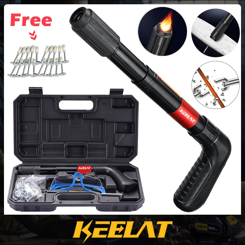 KEELAT Steel Nails Gun Tufting Gun Rivet Gun Ceiling Artifact Nail Gun Wire Slotting Device