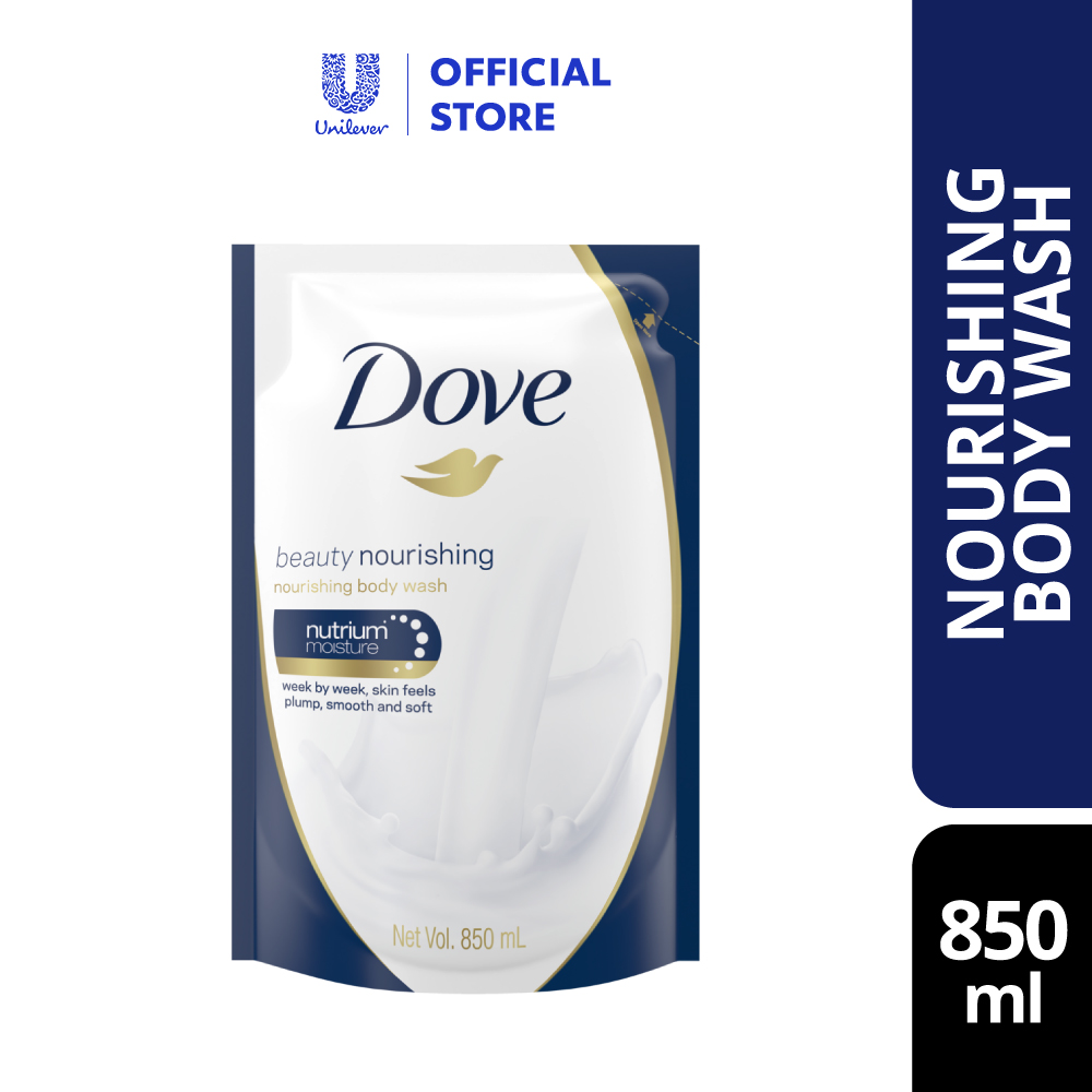 Dove Body Wash Beauty Nourishing Pouch Refill (850ml) Shopee Malaysia