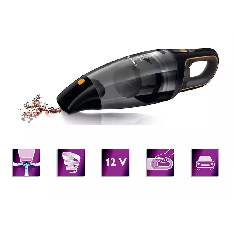 Philips FC6149/61 Mini Vac Handheld vacuum cleaner 12V 22W 0.5L