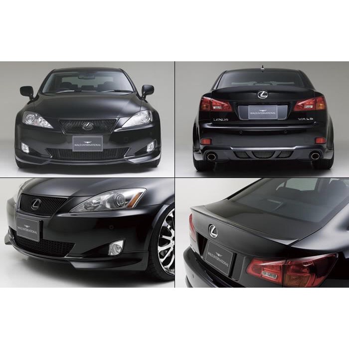 Lexus Is250 is 250 350 2008 wald black bison bodykit body kit front
