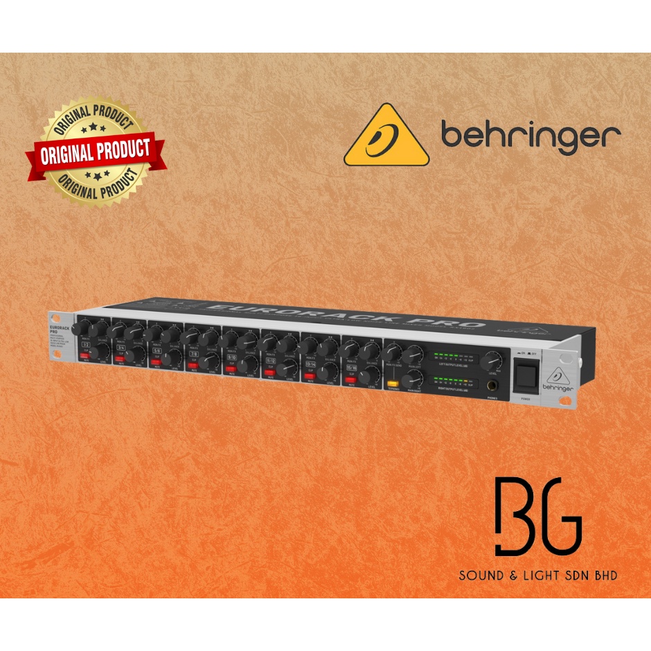 Behringer RX1602V2 Rackmount Line Mixer Shopee Malaysia