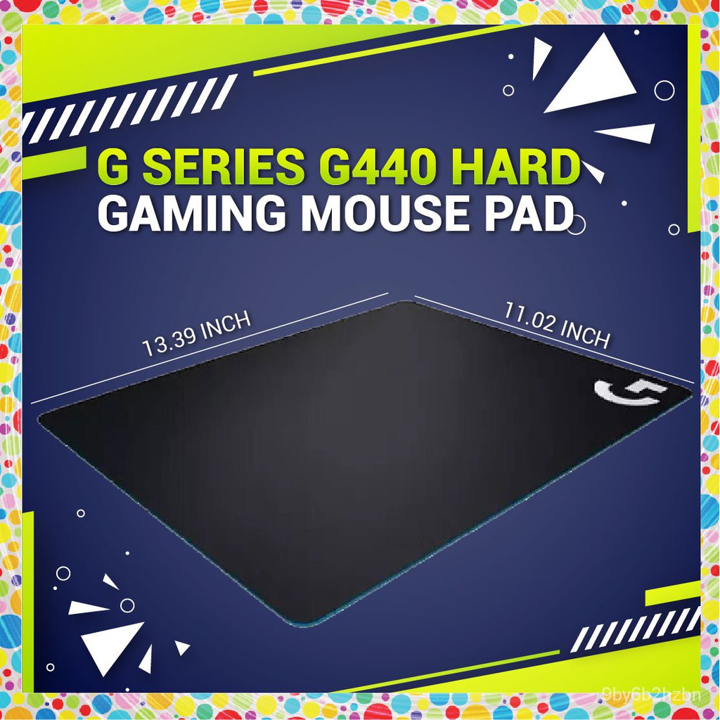 zF1L Logitech G440 Hard Gaming Mouse Pad Original (Double Bubble Wrap