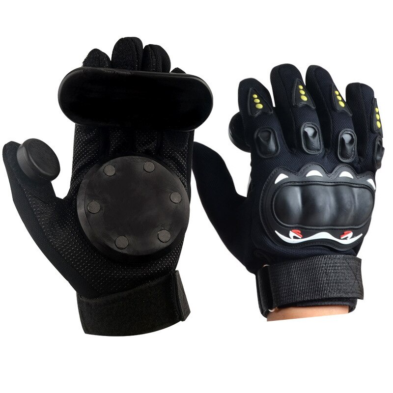 New Longboard Gloves Downhill Slide Gloves Fire Stone Flint Sparks