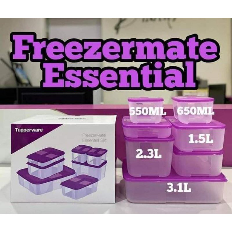Freezermate Essential Tupperware Shopee Malaysia
