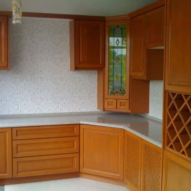 Solid Wood (Nyatoh) Kitchen Shopee Malaysia