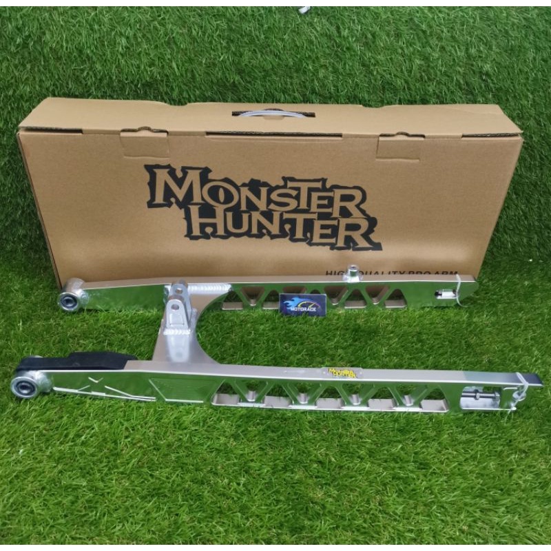 MONSTER HUNTER RACING SWING ARM Y15ZR CNC YAMAHA M3 +2INCH Shopee Malaysia