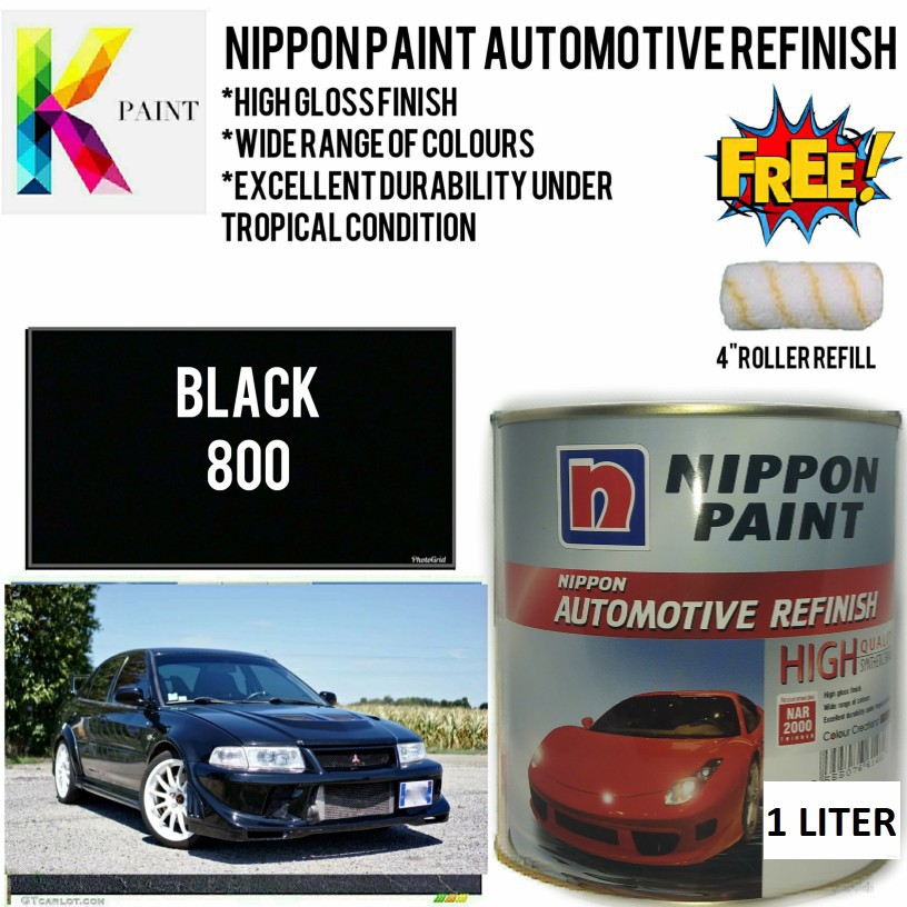 NIPPON PAINT AUTOMOTIVE REFINISH 800 BLACK Shopee Malaysia