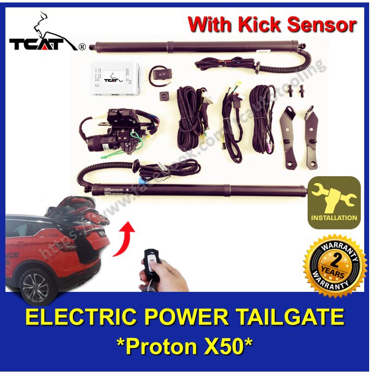 Proton X50 Electric Power Tailgate Powerboot with Kick Sensor / Foot