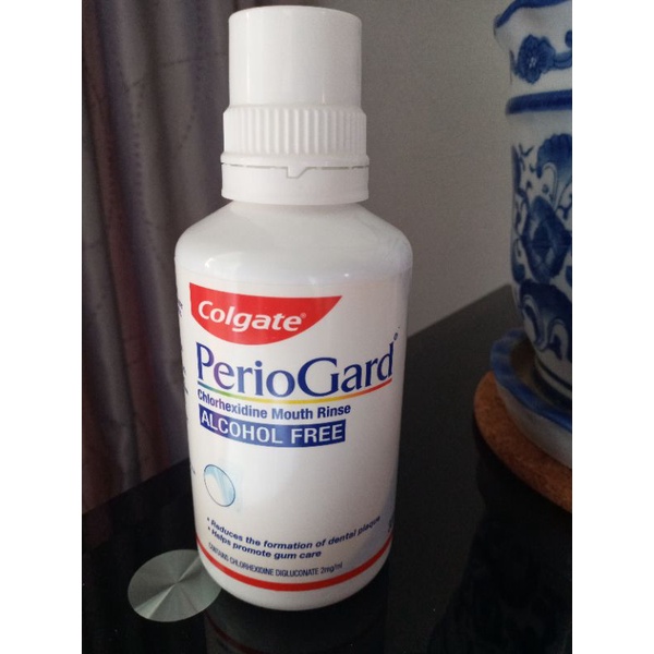 Colgate Periogard AlcoholFree Chlorhexidine Mouthwash (300mL) Shopee