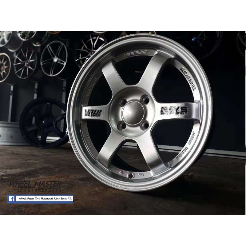 TE37 15X7 SILVER SPORT RIM ( NEW) JOHOR BAHRU Shopee Malaysia