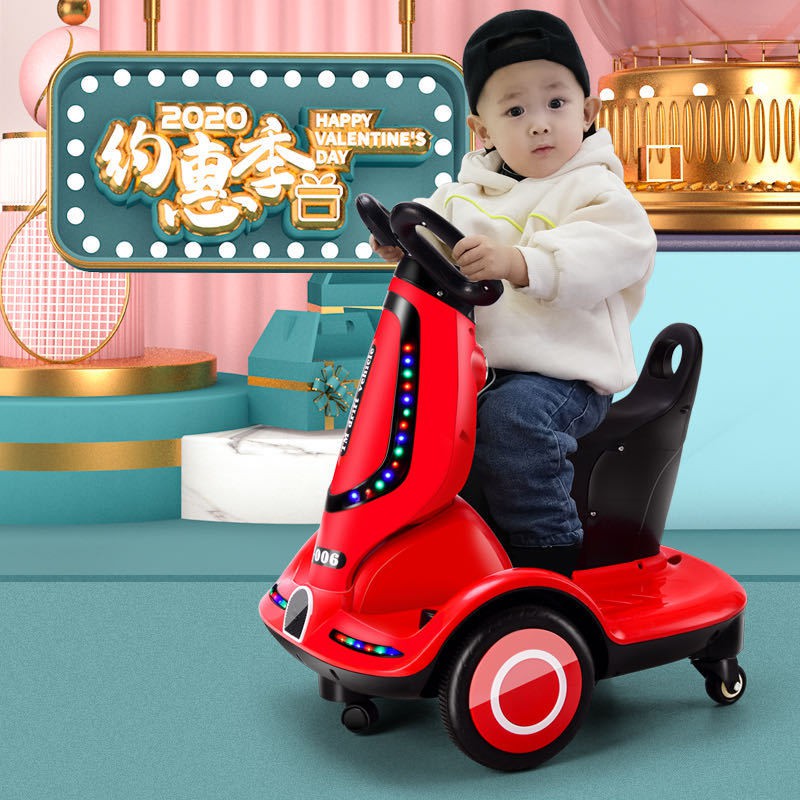 2023 New Scooter Kids Toys Balance Car Motor Bike 4 wheels Skates 14