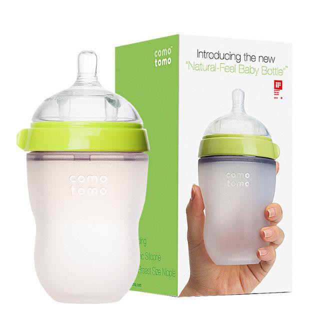 Original Comotomo Feeding Bottle Botol Susu Comotomo Natural Feeding