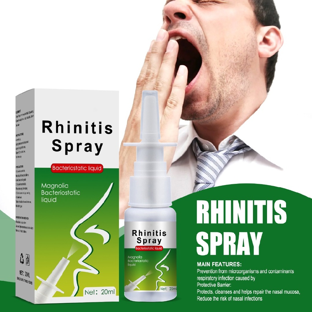 Nasal Herb Spray 20ml Rhinitis Itch Nose Chronic Treatment Shopee