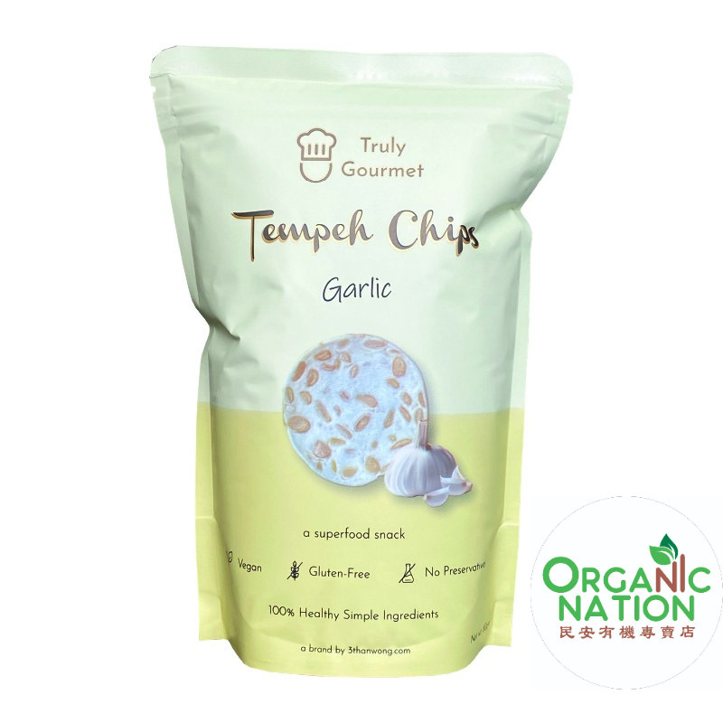 Truly Gourmet Garlic Tempeh Chips Shopee Malaysia