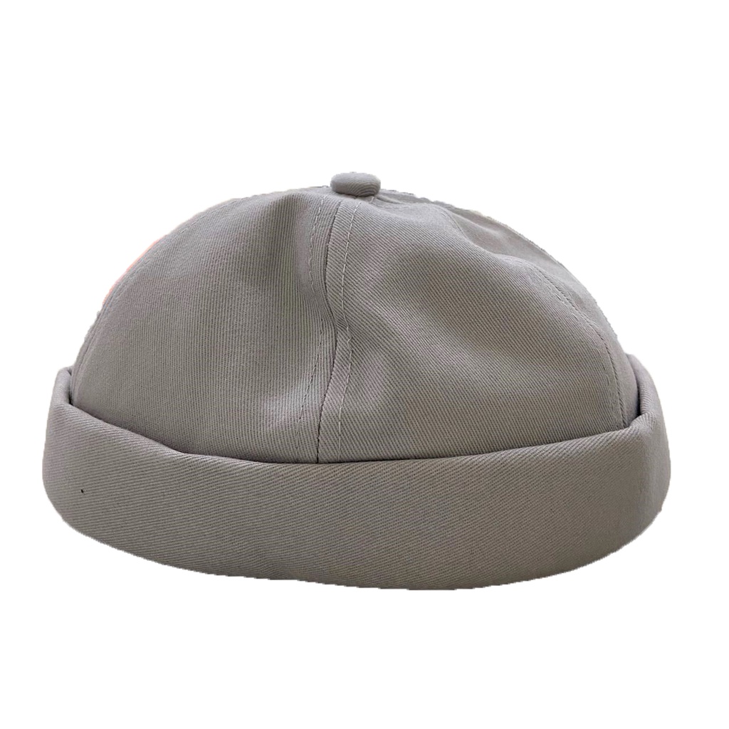 Gildan Plain Solid Brimless Adjustable Skull Baseball Cap Docker Hat