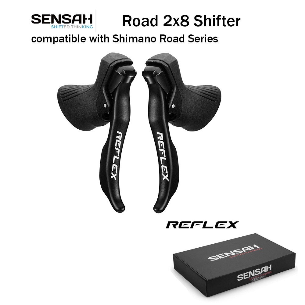 SENSAH bike shifter Road Bike Shifter 2x7/2x8/2x9/2x10/2x11 Speed