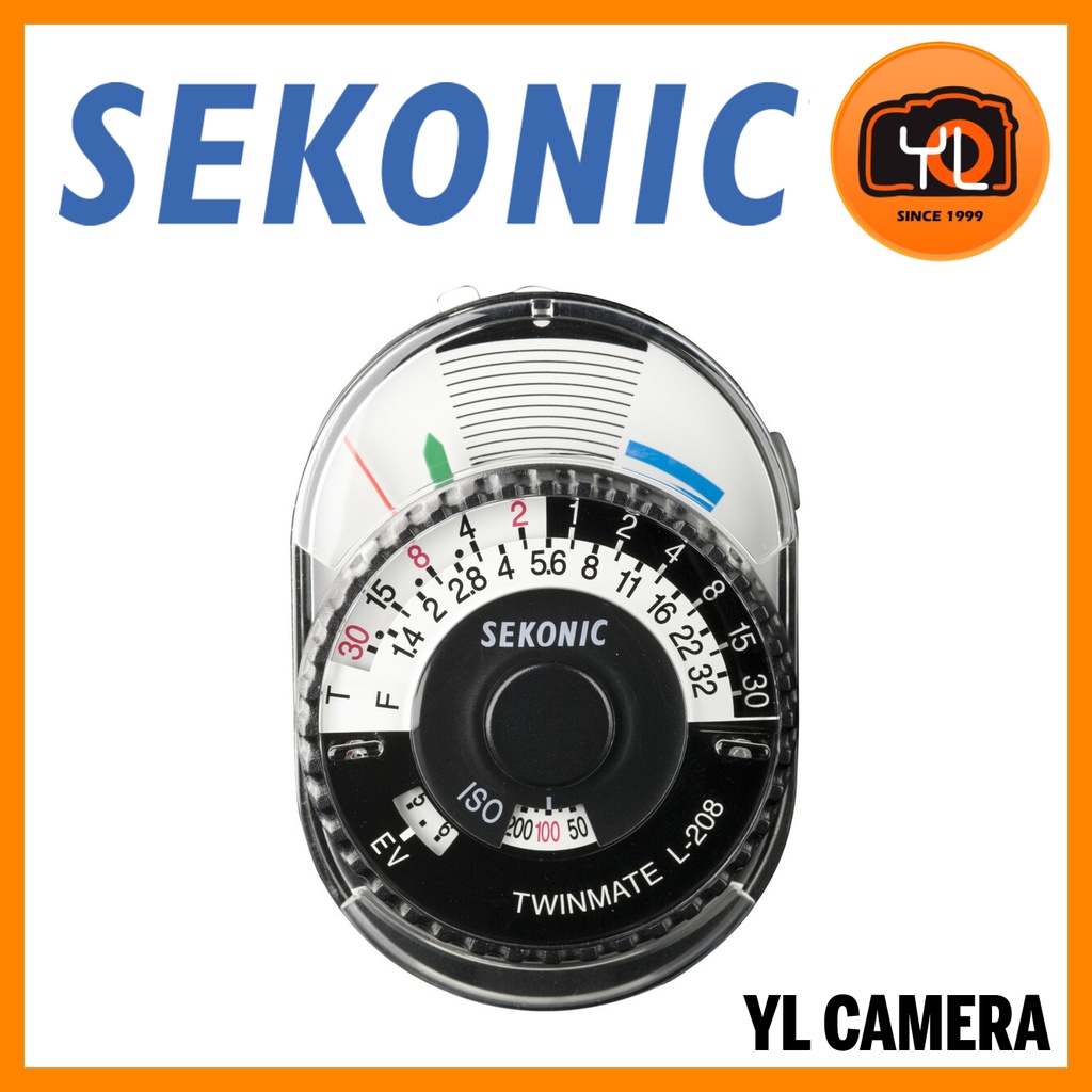 (PreOrder) Sekonic L208 Twinmate Analog Light Meter Shopee Malaysia