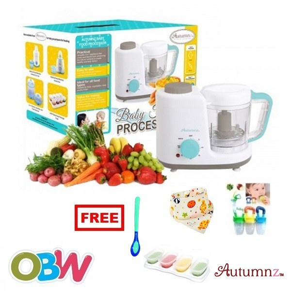 Spot diskaun gaya panas Autumnz 2in1 Baby Food Processor (Steam