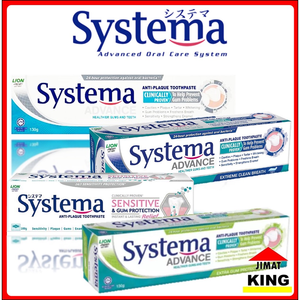 SYSTEMA Toothpaste Advance Deep Clean 130g Systema Anti Plaque