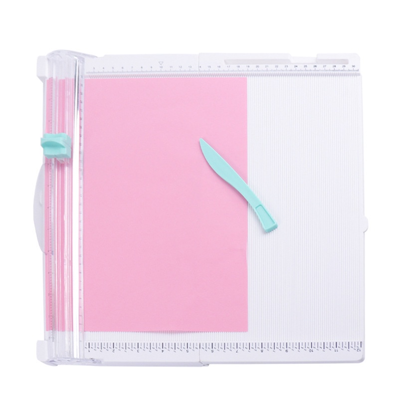 Paper Trimmer Scoring Board 2 in 1 Craft Paper Folding DIY Scrapbooking