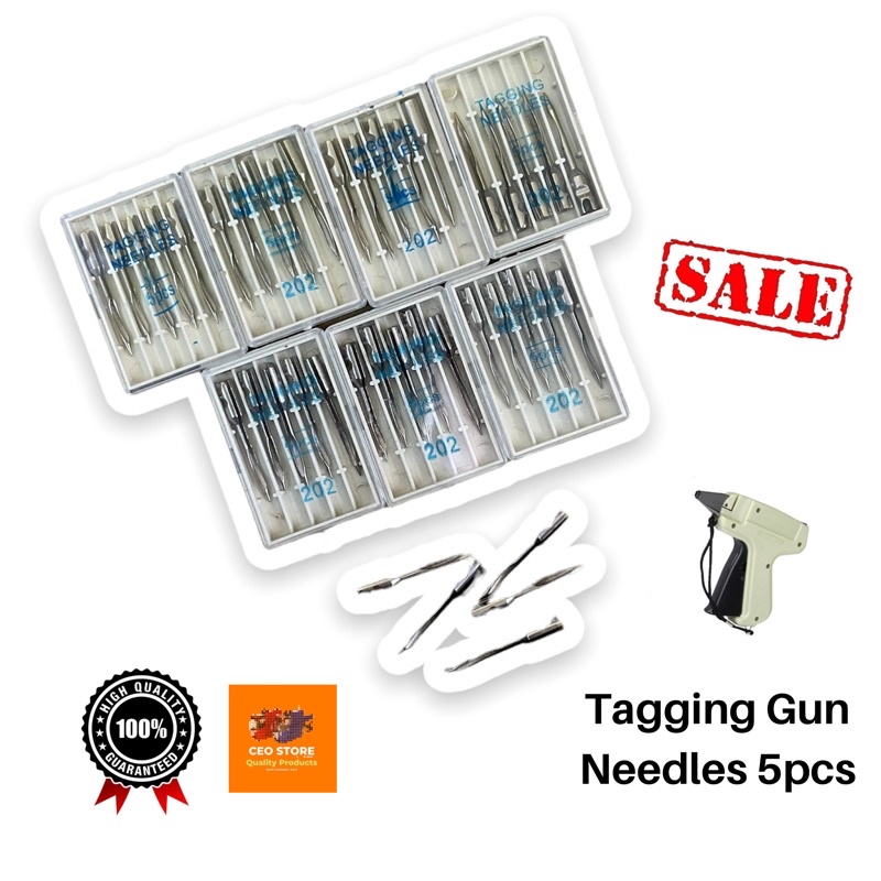 Tag Gun Needles Tagging Gun needle 5pcs per box Price Tag gun Jarum Tag Gun Shopee Malaysia