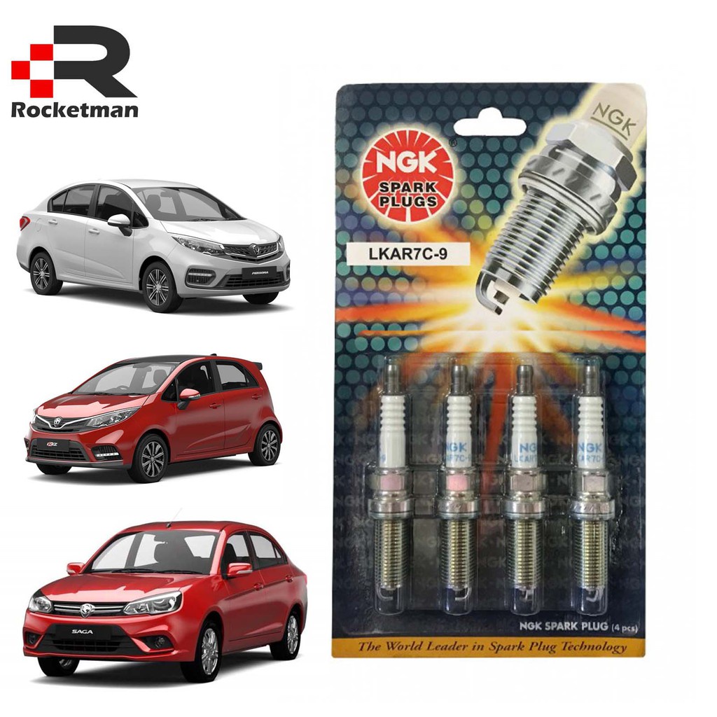 NGK SPARK PLUG PROTON IRIZ PERSONA VVT SAGA VVT PERODUA MYVI 2018