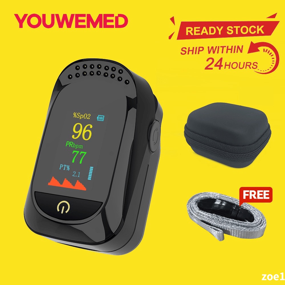 A2 Finger Oximeter Fingertip Pulse Accurate Fast Blood Oxygen