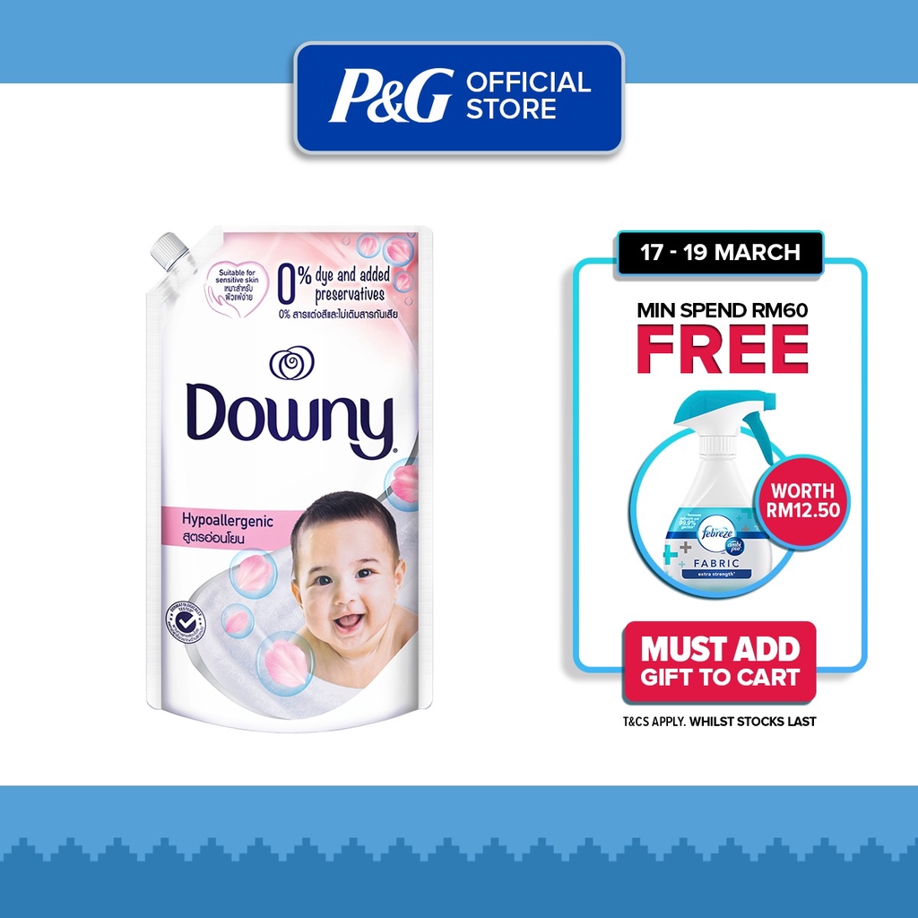 Downy Baby Hypoallergenic Gentle Concentrate Fabric Conditioner Refill