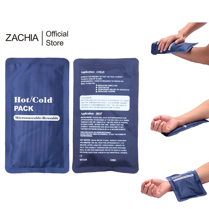Reusable Cold Hot Compress Bag Gel Ice Pack Cold Compress Therapy Pain