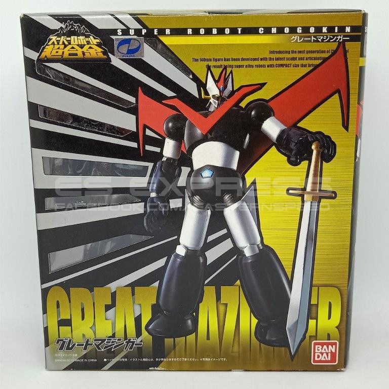 Bandai Tamashii Nations Great Mazinger Super Robot Chogokin Action Figure Shopee Malaysia
